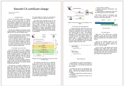 Essay 2: Smooth CA certificate change